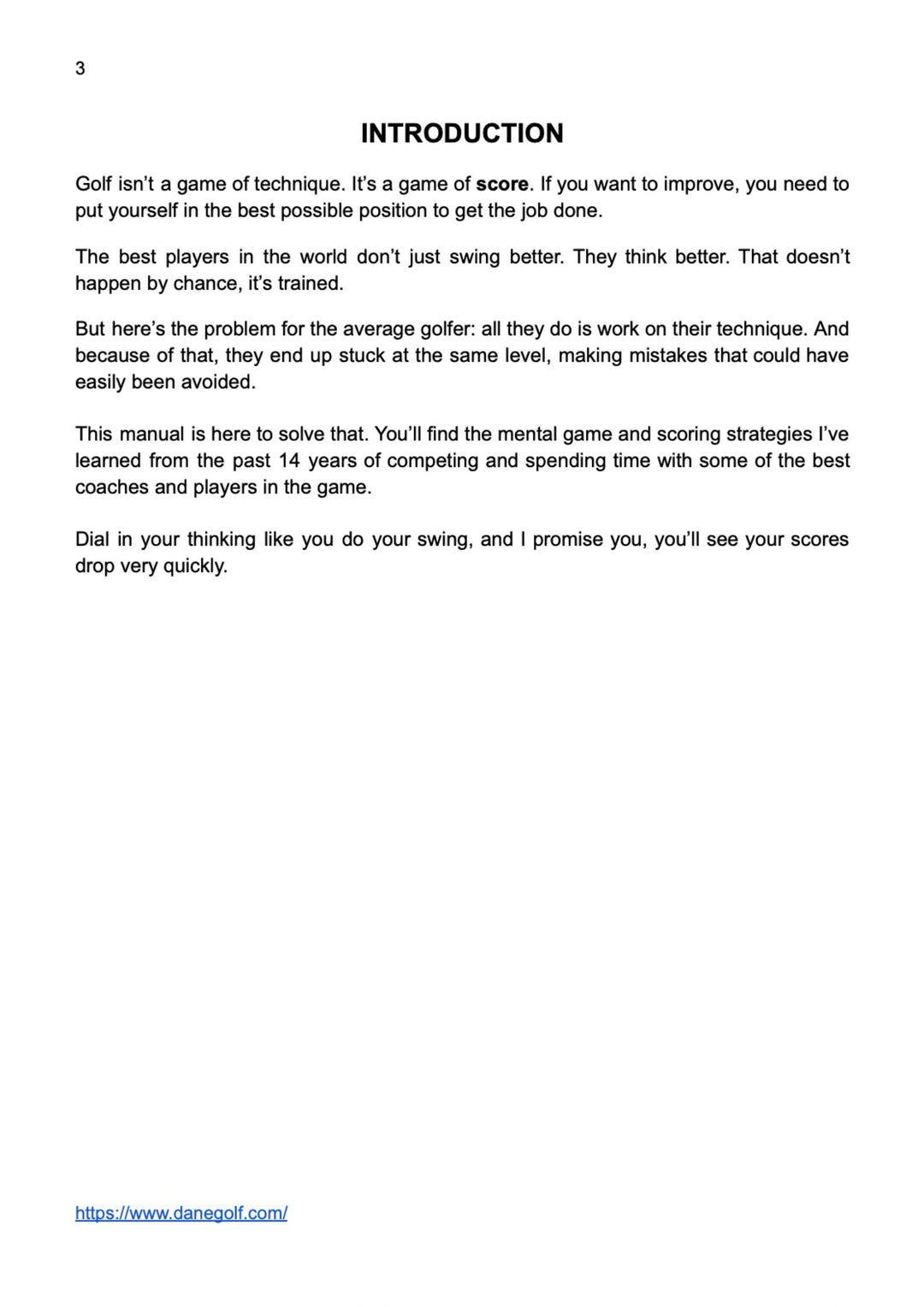 Think Like A Pro: E-book & Video Course