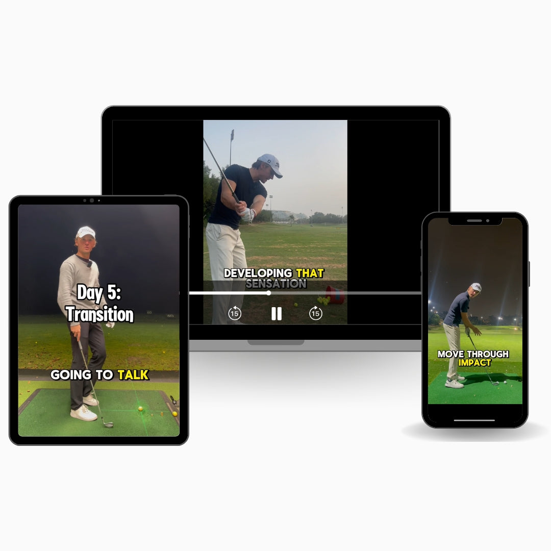 Swing Secrets on laptop, tablet and phone