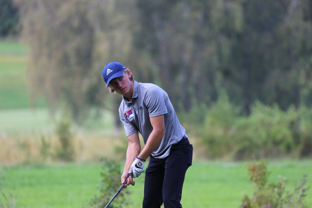 Dane Cvetkovic playing for Serbia